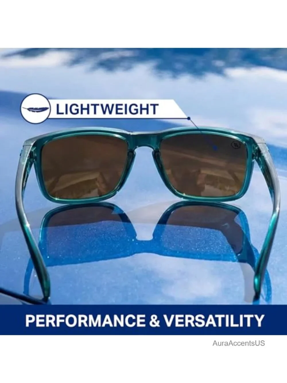 Polarized Sunglasses – Active Style, Durable Frame – 100% UV Protection – Unisex